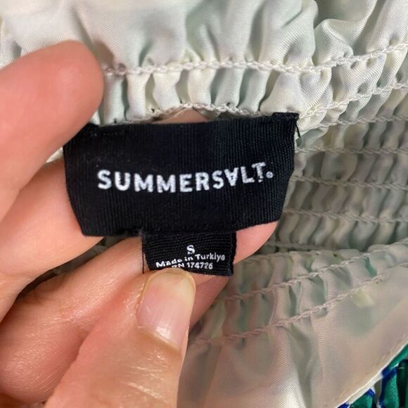 SUMMERSALT The Silky Luxe Smocked Maxi Dress - Picture 4 of 8